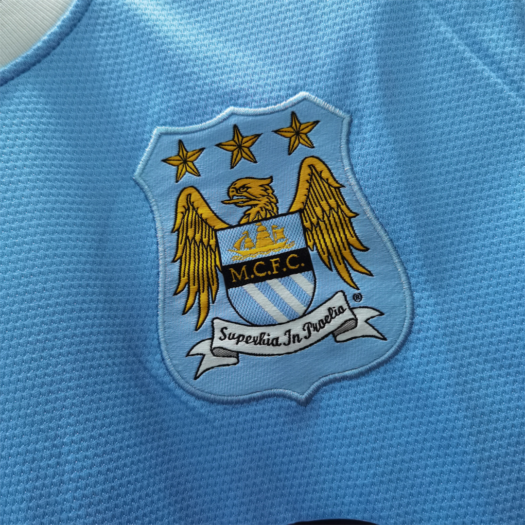 🟡 Manchester City 2013/14 Local - Camiseta Retro - Image 6