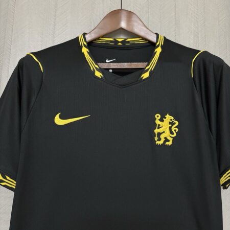 🟡 Chelsea 2026/27 Visitante Negra – Camiseta Versión Fan