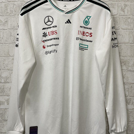 🟡 Fórmula 1 2025 – Camiseta Blanca