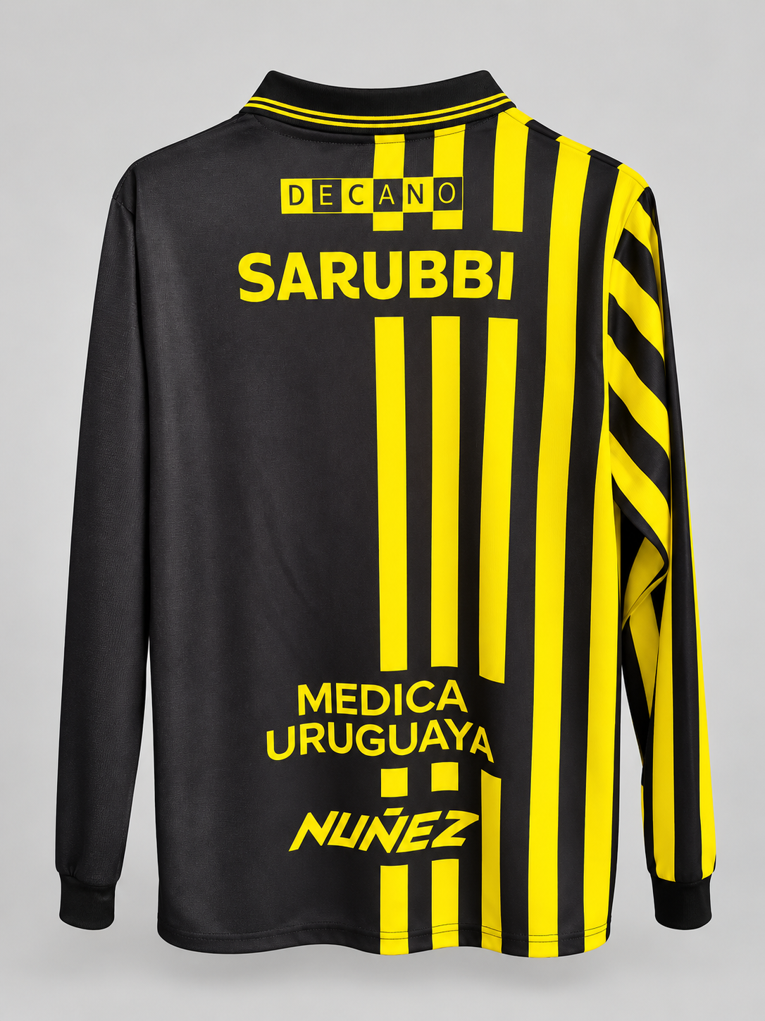 🟡 Peñarol 2026 “135 Aniversario” – Versión Fan Manga Larga - Image 3