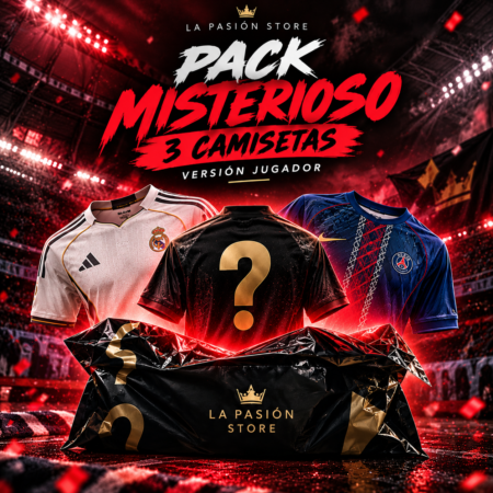 Mystery Pack Mundial 3 camisetas versión Jugador