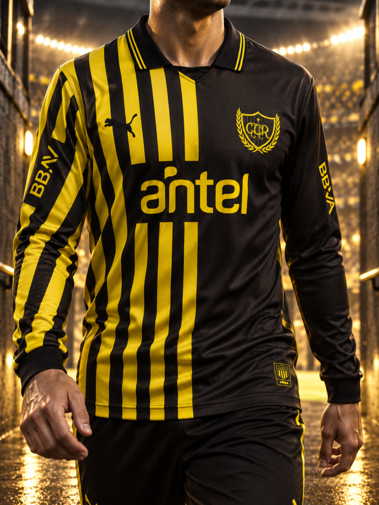 🟡 Peñarol 2026 “135 Aniversario” – Versión Fan Manga Larga