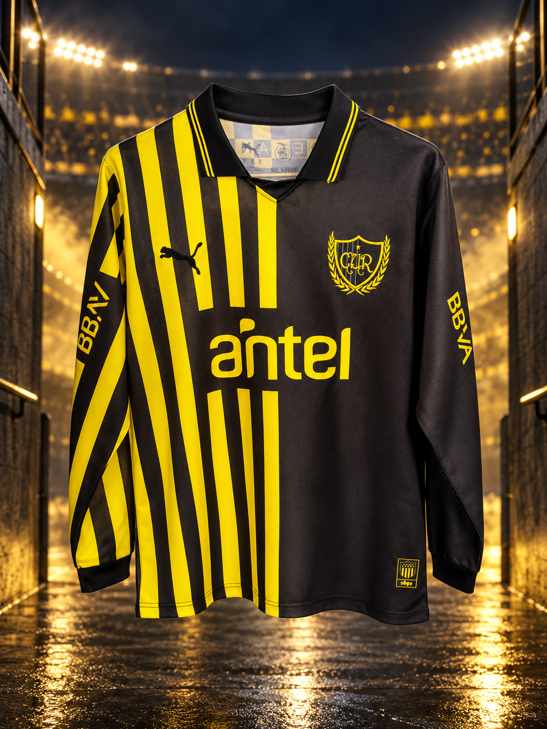 🟡 Peñarol 2026 “135 Aniversario” – Versión Fan Manga Larga - Image 4