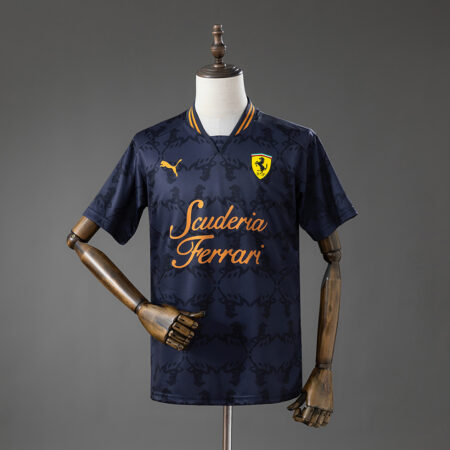 🟡 Ferrari 2026 – Camiseta F1 Casual Negra