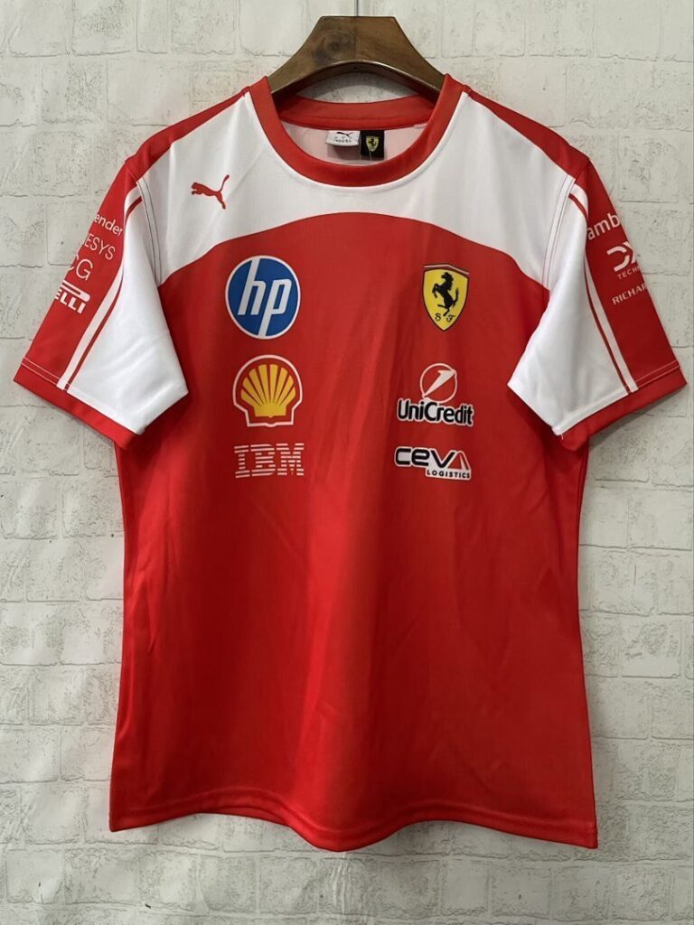 🟡 Ferrari 2026 – Camiseta F1 Roja