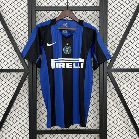 🟡 Inter Milán 2004/05 Local – Camiseta Retro