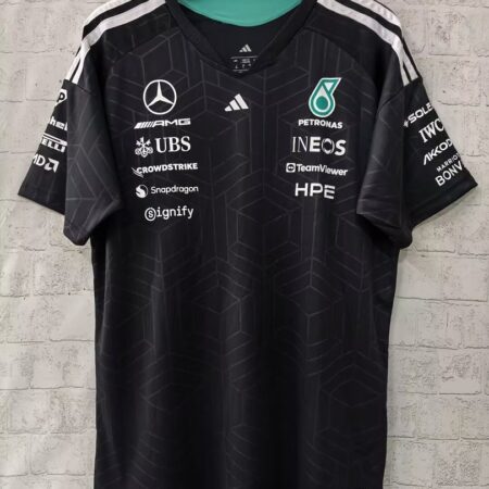 🟡 Mercedes 2026 – Camiseta F1 Negra