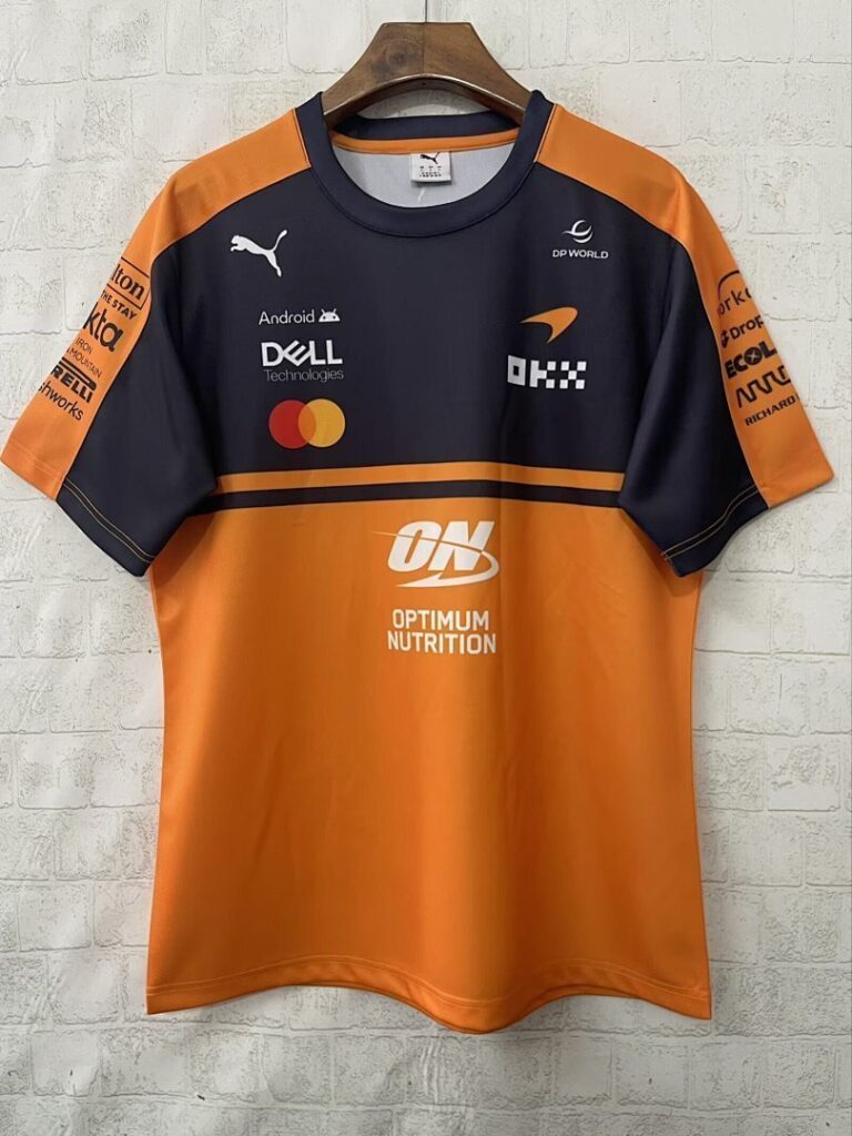 🟡 McLaren 2025 – Camiseta F1 S–5XL