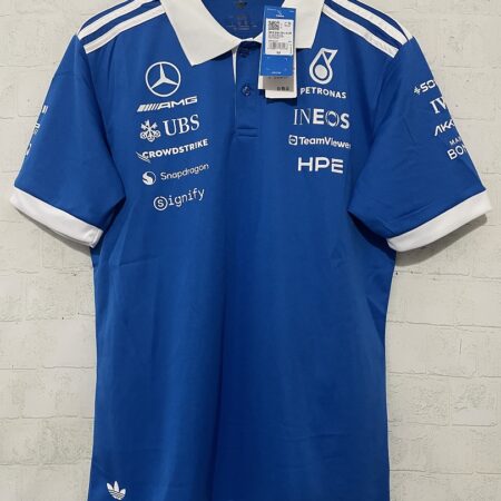 🟡 Mercedes 2026 – Polo F1 Azul