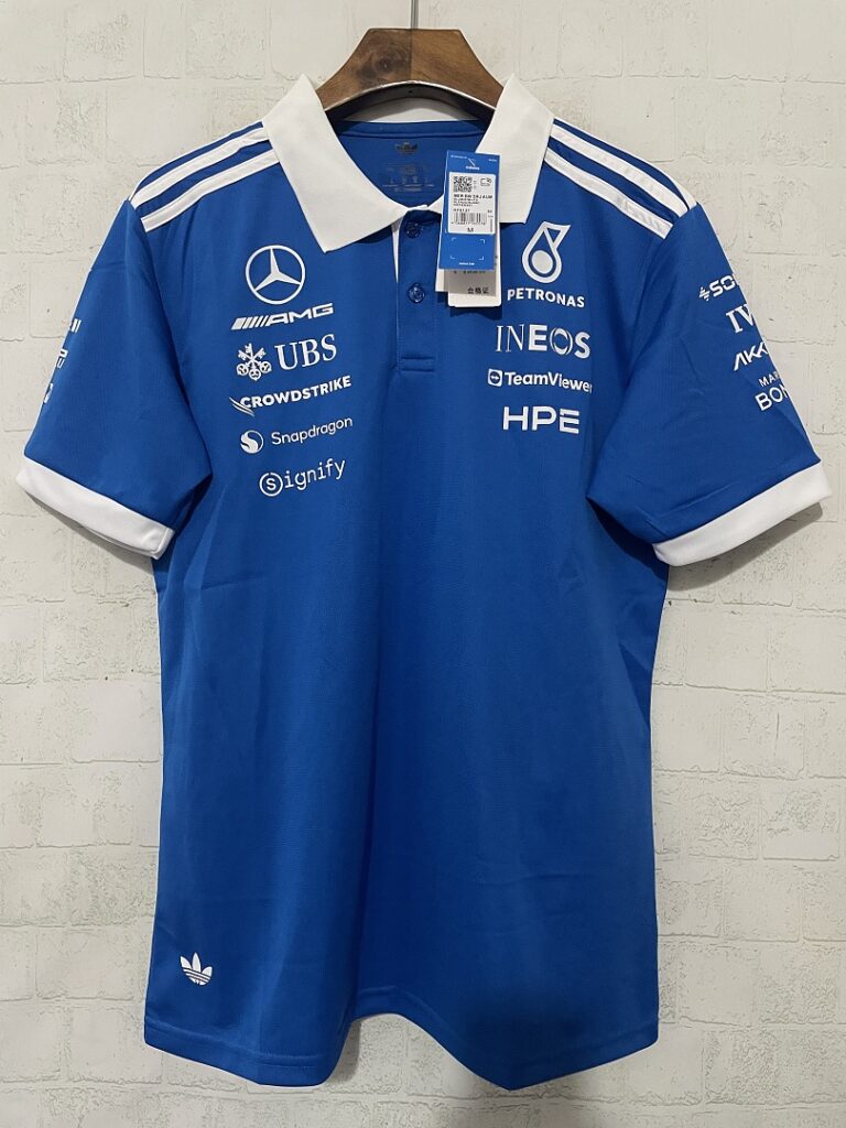 🟡 Mercedes 2026 – Polo F1 Azul