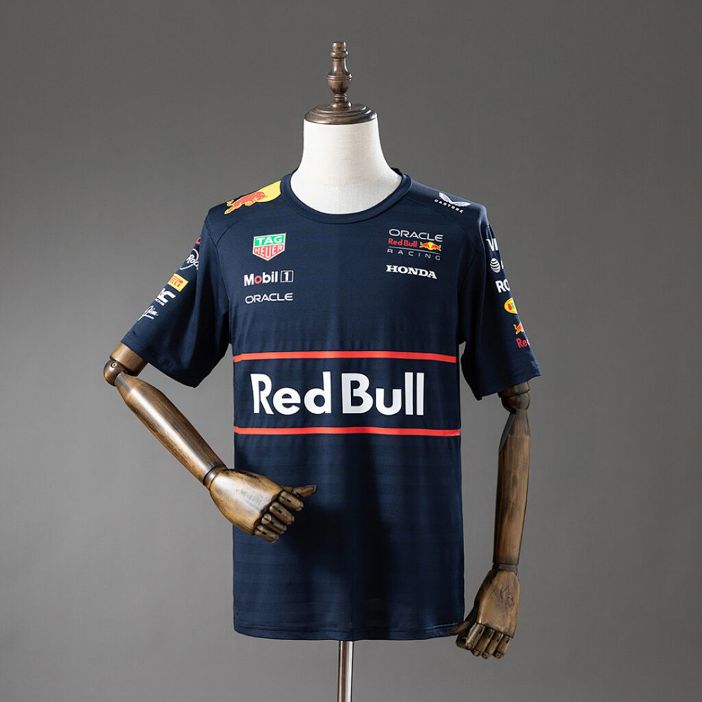 🟡 Red Bull Racing – Remera F1 Azul Marino