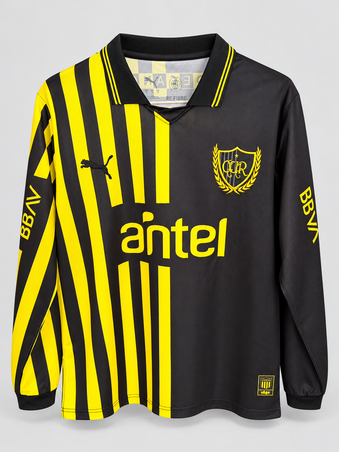 🟡 Peñarol 2026 “135 Aniversario” – Versión Fan Manga Larga - Image 2