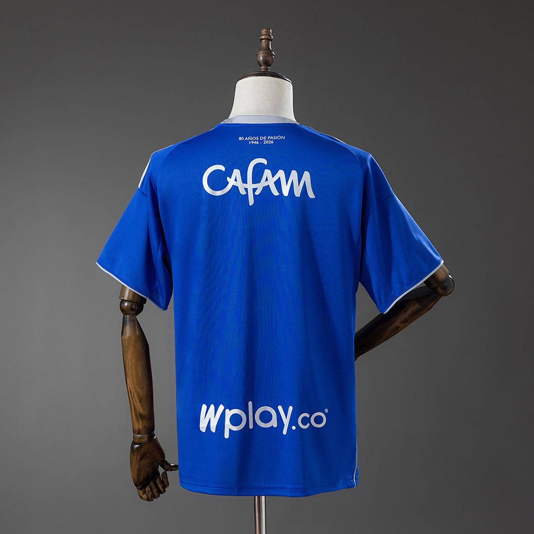 Millonarios 2026/27 local versión fan espalda