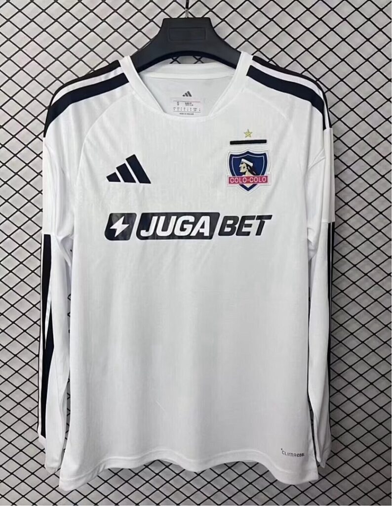 Colo-Colo 2026/27 local manga larga versión fan frente